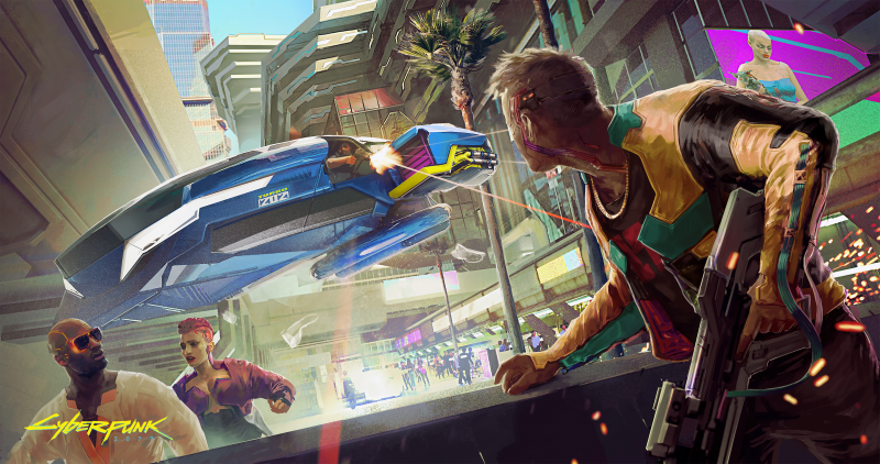 Cyberpunk 2077,CD Projekt RED,ženy,Koncepce umění