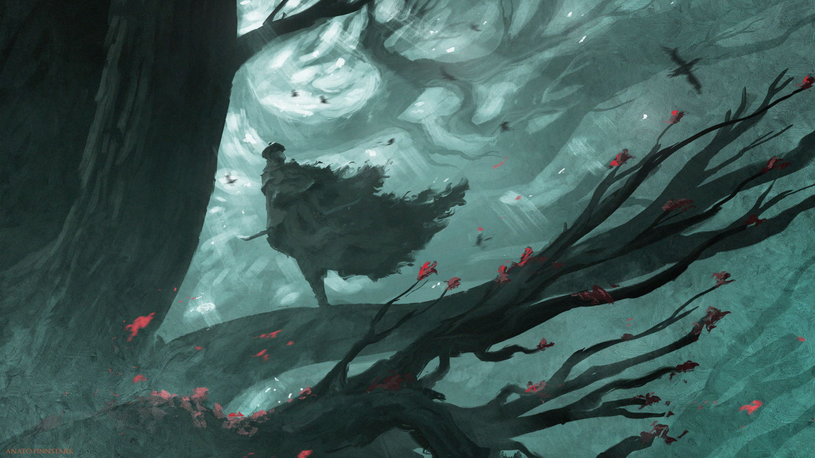 krage, ravn, Plague Doctor, Digital kunst, blodbårne, Anato Finnstark