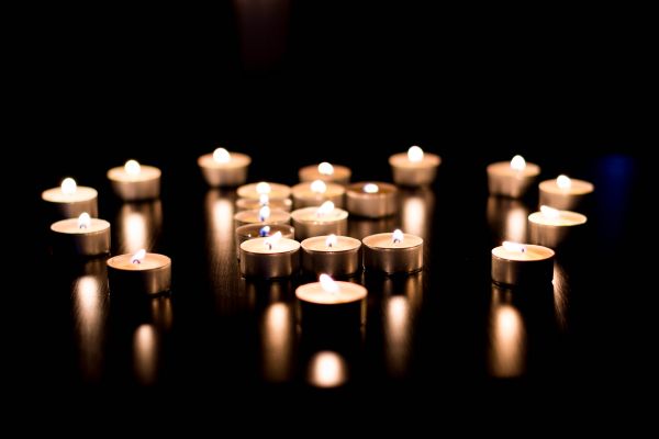 night,love,heart,light,candle,lighting