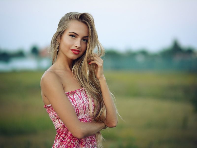 tvář, ženy, model, portrét, blondýnka, dlouhé vlasy tvář, ženy, model, portrét, blondýnka, dlouhé vlasy