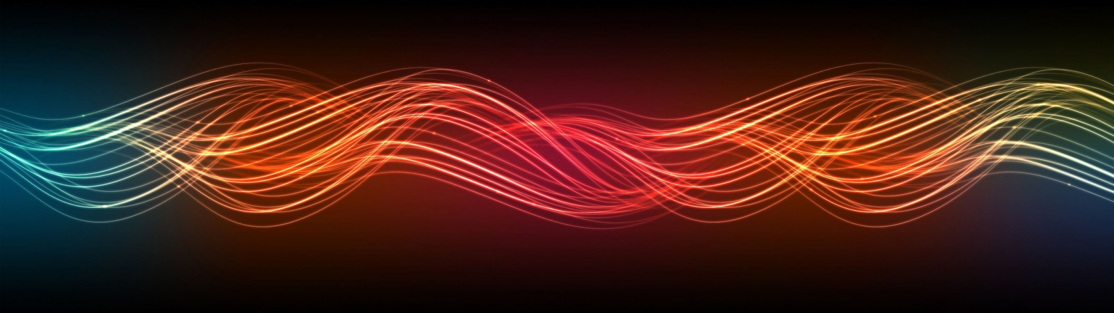 illustrazione, arte digitale, astratto, cerchio, monitor multipli, leggero, linea, fiamma, 3840x1080 px, sfondo del computer, arte frattale, font