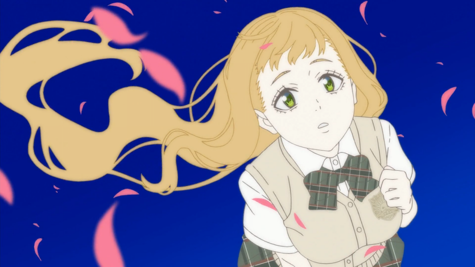 Black Clover, อะนิเมะ, สาวอะนิเมะ, ผมยาว, พื้นหลังสีน้ำเงิน, สีบลอนด์