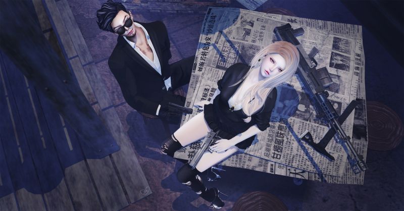 tinta,senjata,cx,kelapa,kehidupan kedua,senjata