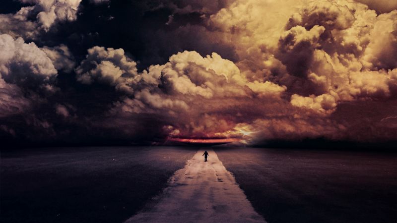 sunlight, dark, sunset, sea, landscape, digital art sunlight, dark, sunset, sea, landscape, digital art