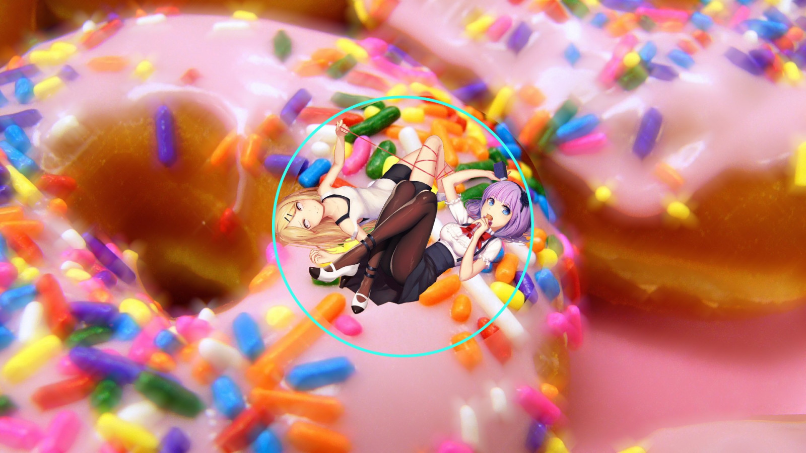 jídlo, anime, anime dívky, Dagashi Kashi, Shidare Hotaru, Hračka, dezert, Karneval, barva, květ, festival, sladkost, makro fotografie