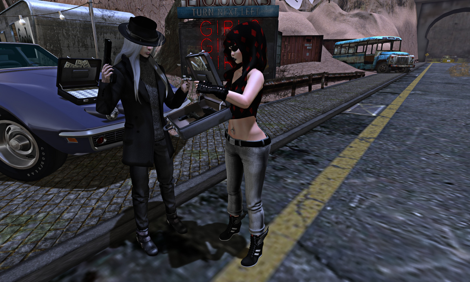 ยานพาหนะ, ฝน, M, ฉาก, tableauvivant, ภาพหน้าจอ, เกมพีซี, suicidegurls, spiritstore, vspot, 7 นาที, nvee, vetrovianposes