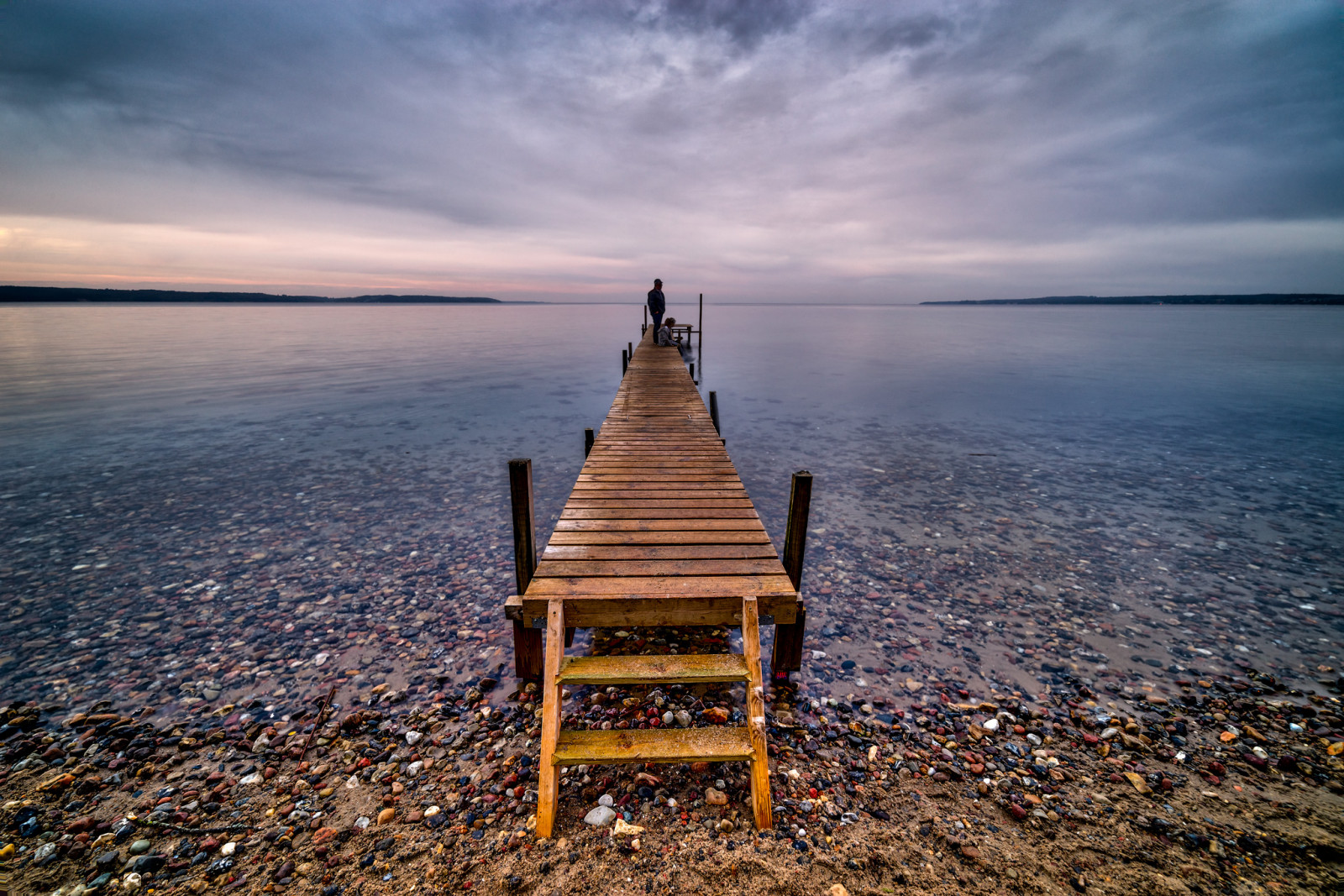 Wallpaper : water, clouds, Denmark, rocks, jetty, vejle, vejlefjord ...