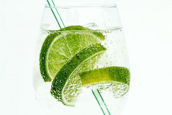 lime,drink,bubbles,tube