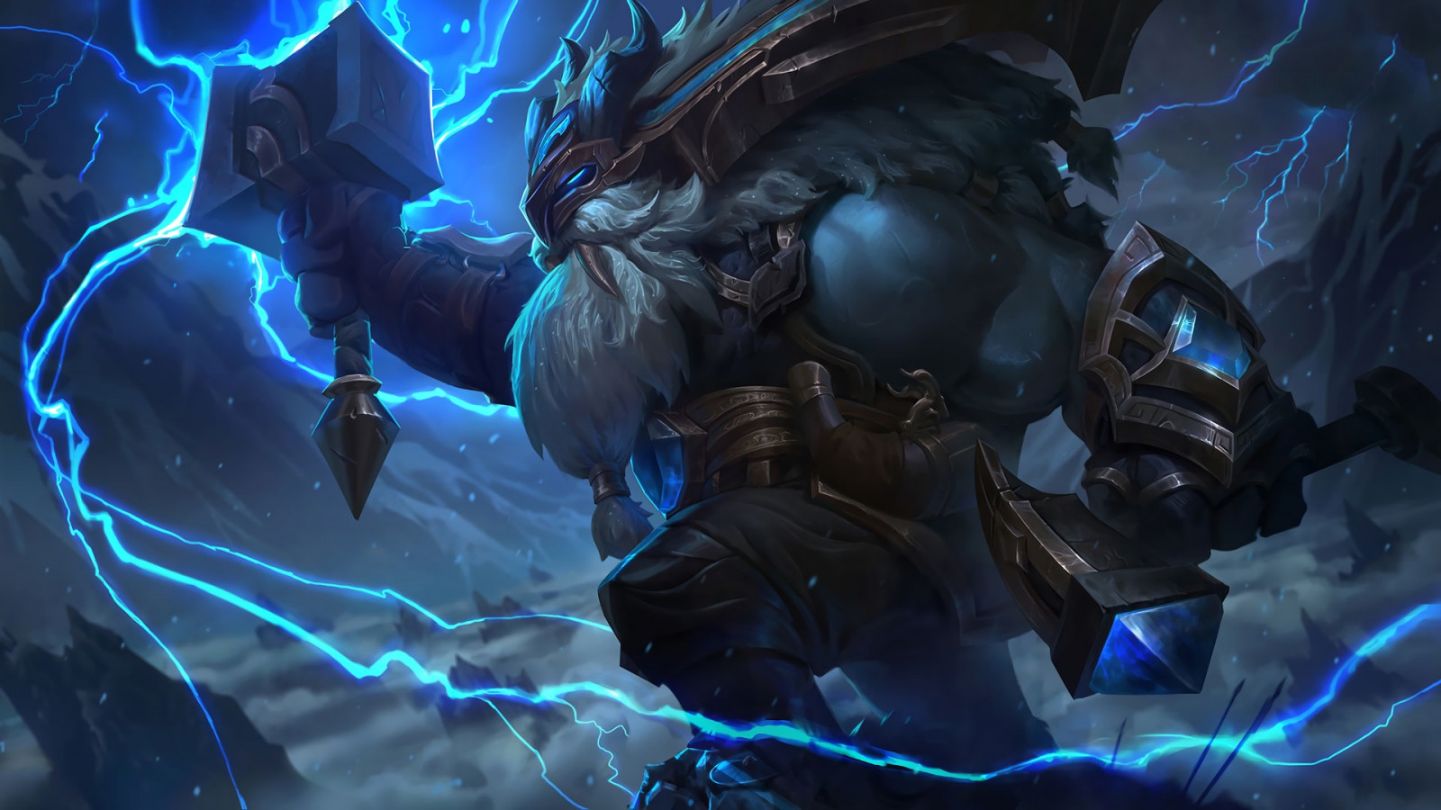 1920x1080 px, Liga af legender, Ornn League Of Legends, torden