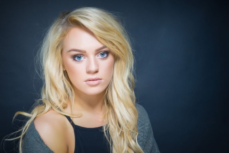 tvář, ženy, model, portrét, blondýnka, dlouhé vlasy tvář, ženy, model, portrét, blondýnka, dlouhé vlasy