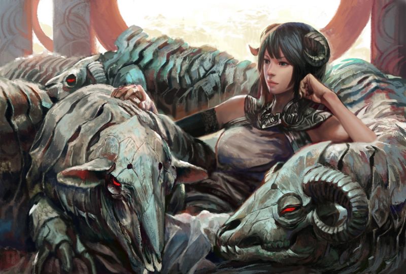 fantasy umění, démon, komiks, mytologie, Snímek obrazovky, fiktivní postava