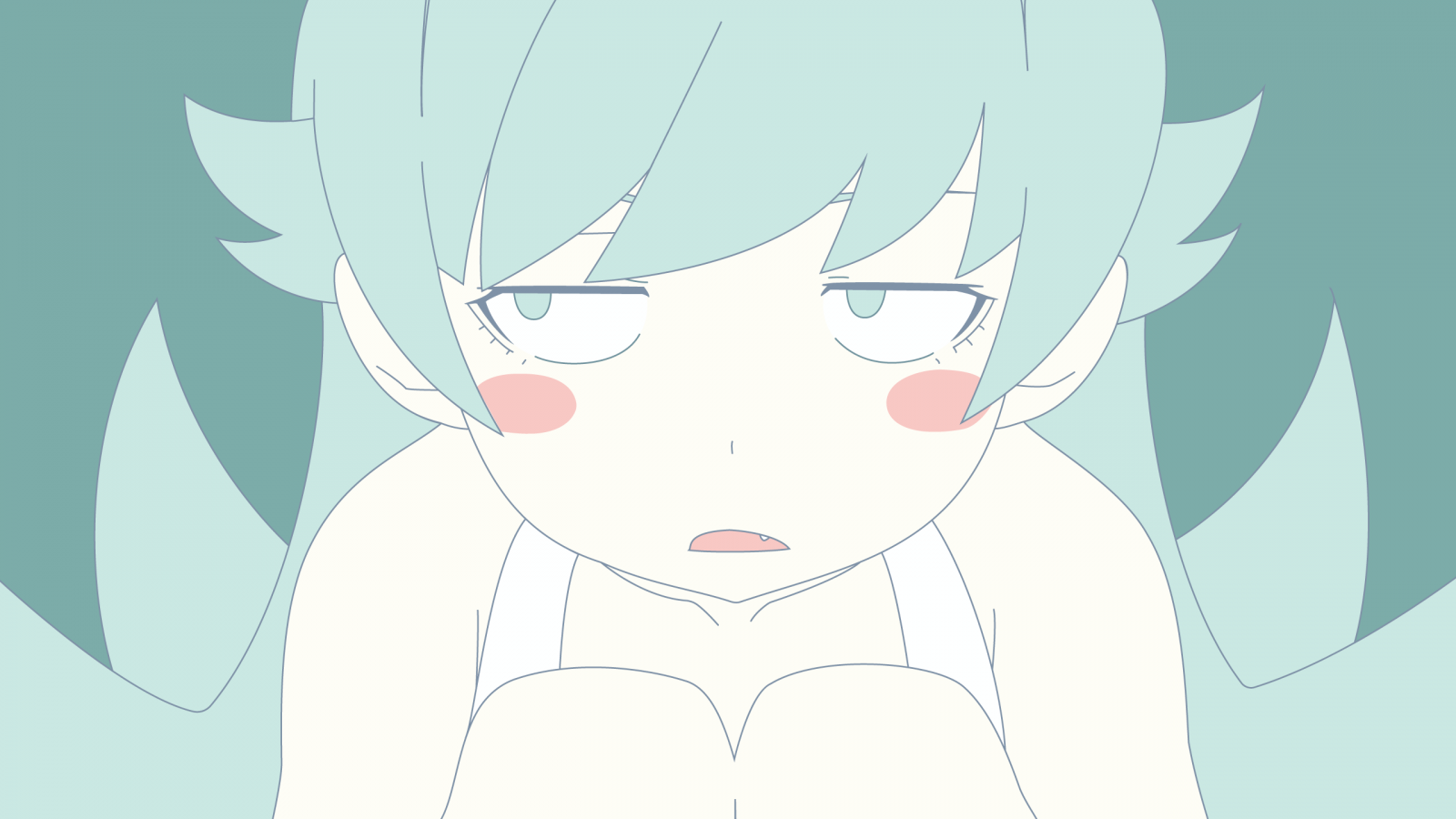 výkres, ilustrace, Monogatari Series, anime, minimalismus, Oshino Shinobu, kresba tužkou, kreslená pohádka, pusa, nos, anime vektory, hlava, skica, mangaka