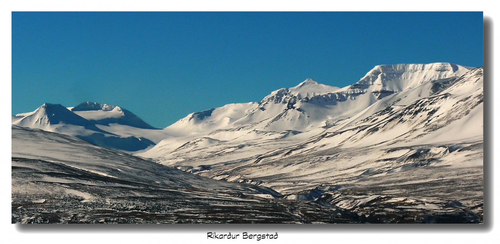 hory, sníh, kaňon, Island, tundra, vrcholy, hora, modrá obloha, ledovec, eyjafj r ur, horských reliéf, landform, geografický rys, pohoří, badlands, gler rdalur