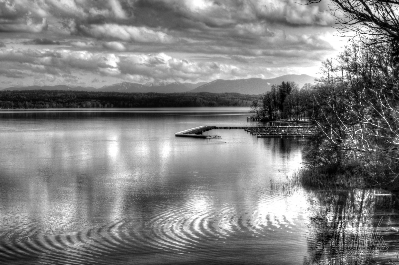 bernried, Berge, vidět, jezero, Starnberg, hory, alpen, Wulf, wulfdieter, Dieter, Vogl, vogel, wulfdietervogl, Fotoaparát, obscura, monaciensis, monacensis, cameraobscuramonaciensis, UMĚNÍ, myart, meinekunst, fotokunst, meinefotokunst, myphotoart, PhotoArt, foto, kunst, sLR, slt, spiegelreflex, kamera, reflexcamera, verarbeitet, bearbeitet, alfa, Sony, sonyalpha, 57, alpha57, baum, Baume, Landschaft, krajina, strom, stromy, keř, Křoví, b Spr, geb sch, natur, Příroda, GEW sser, Alpy, Europa, Evropa, na vrchol, vrcholek, berglandschaft, nat rlich, přírodní, Pohled, Černá, Černý a bílý, bílý, schwarz, Weis, weiss, schwarzweis, monochrom, sépie, černobílý