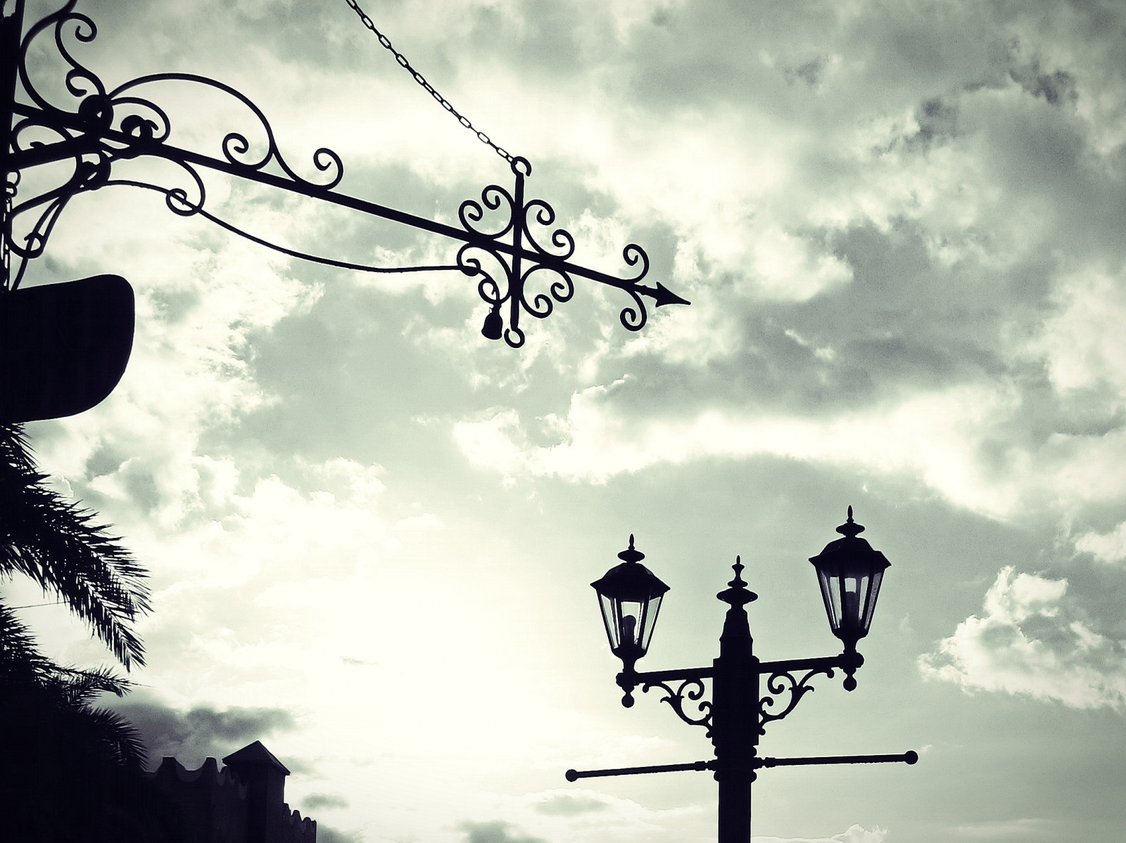 pouliční osvětlení, černobílý, nebe, silueta, větev, svítilna, sama, Olympus, mrak, strom, Street View, M43, 17mm, počítač tapeta, Černý a bílý, monochromatické fotografování, font, svítidlo, meteorologický jev, Imnothere0, EP5, stock photography