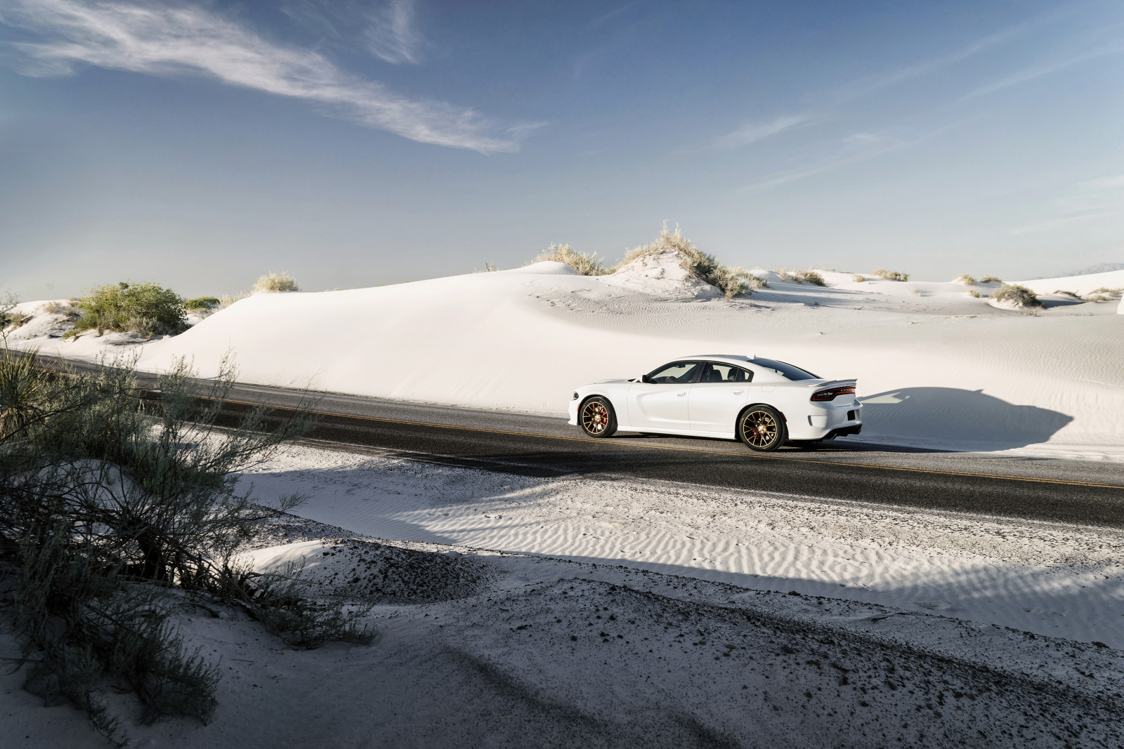 Wallpaper snow, winter, vehicle, Dodge, 2015, driving, netcarshow