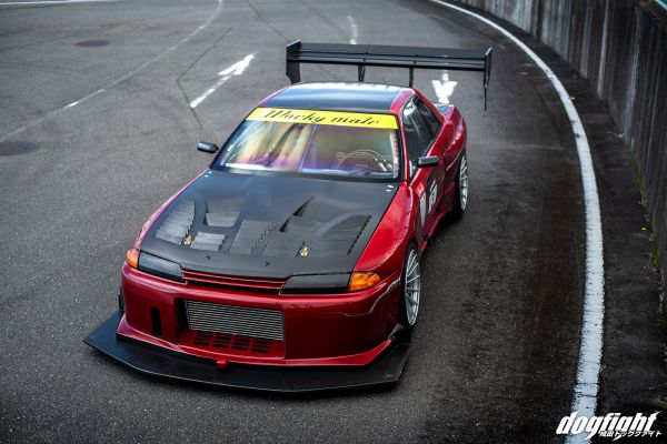 race cars,Japanese cars,Nissan Skyline R32,race tracks,Japan,red cars