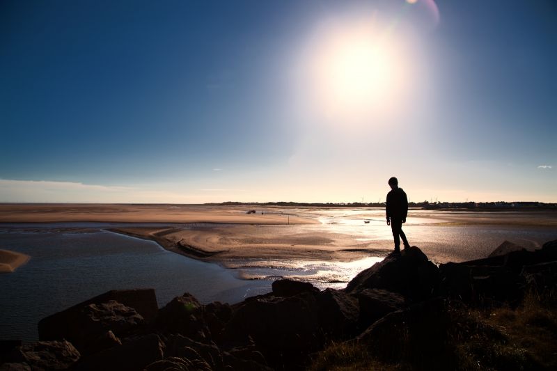 ท้องฟ้า, ทะเล, ฝั่ง, น้ำ, เนื้อน้ำ, ขอบฟ้า