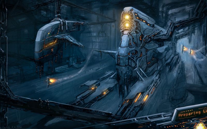1920x1200 px, futuristic, illustration, science fiction, spaceship 1920x1200 px, futuristic, illustration, science fiction, spaceship