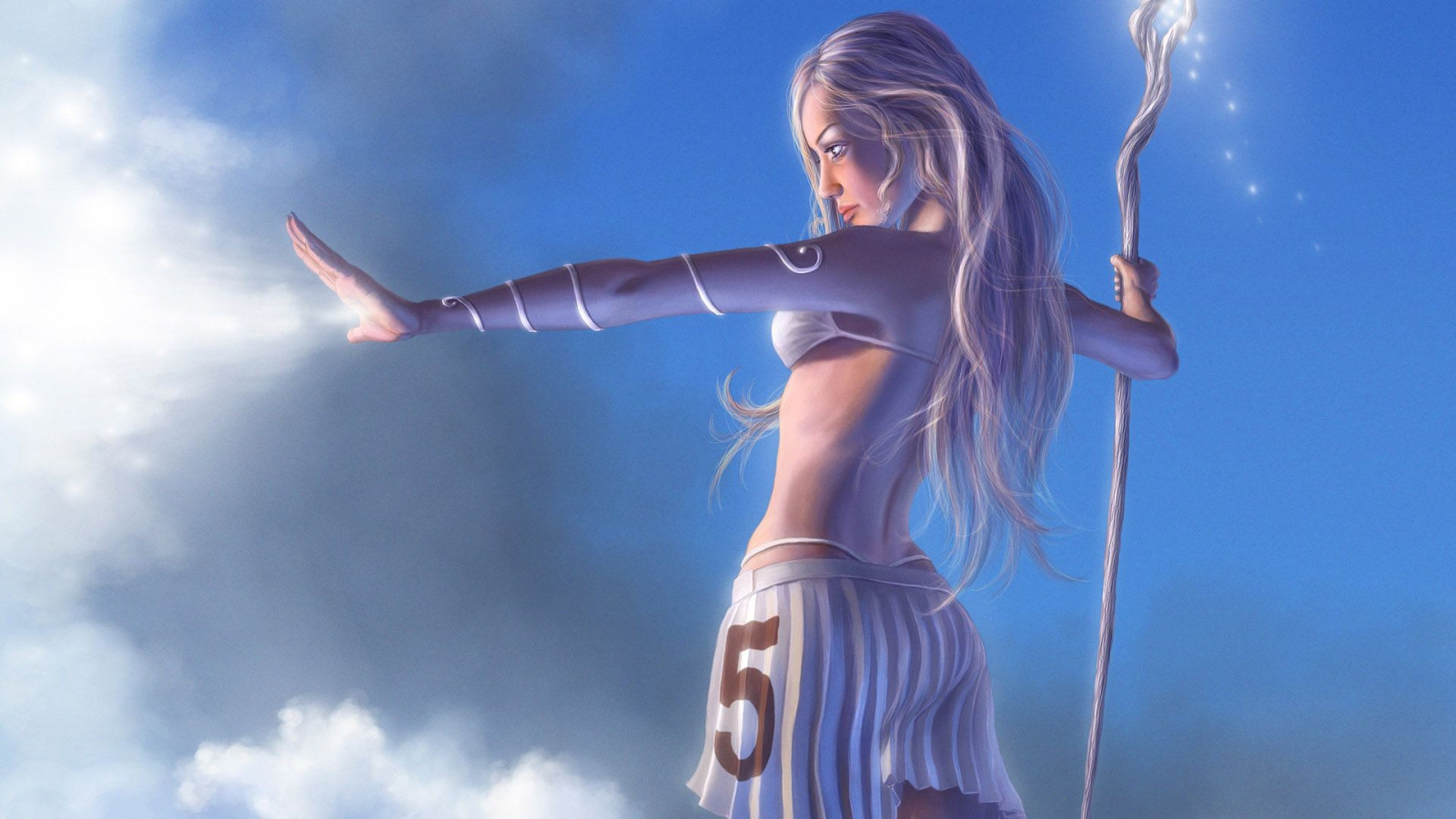 slunečnímu záření, nebe, manga, modrý, Atmosféra Země