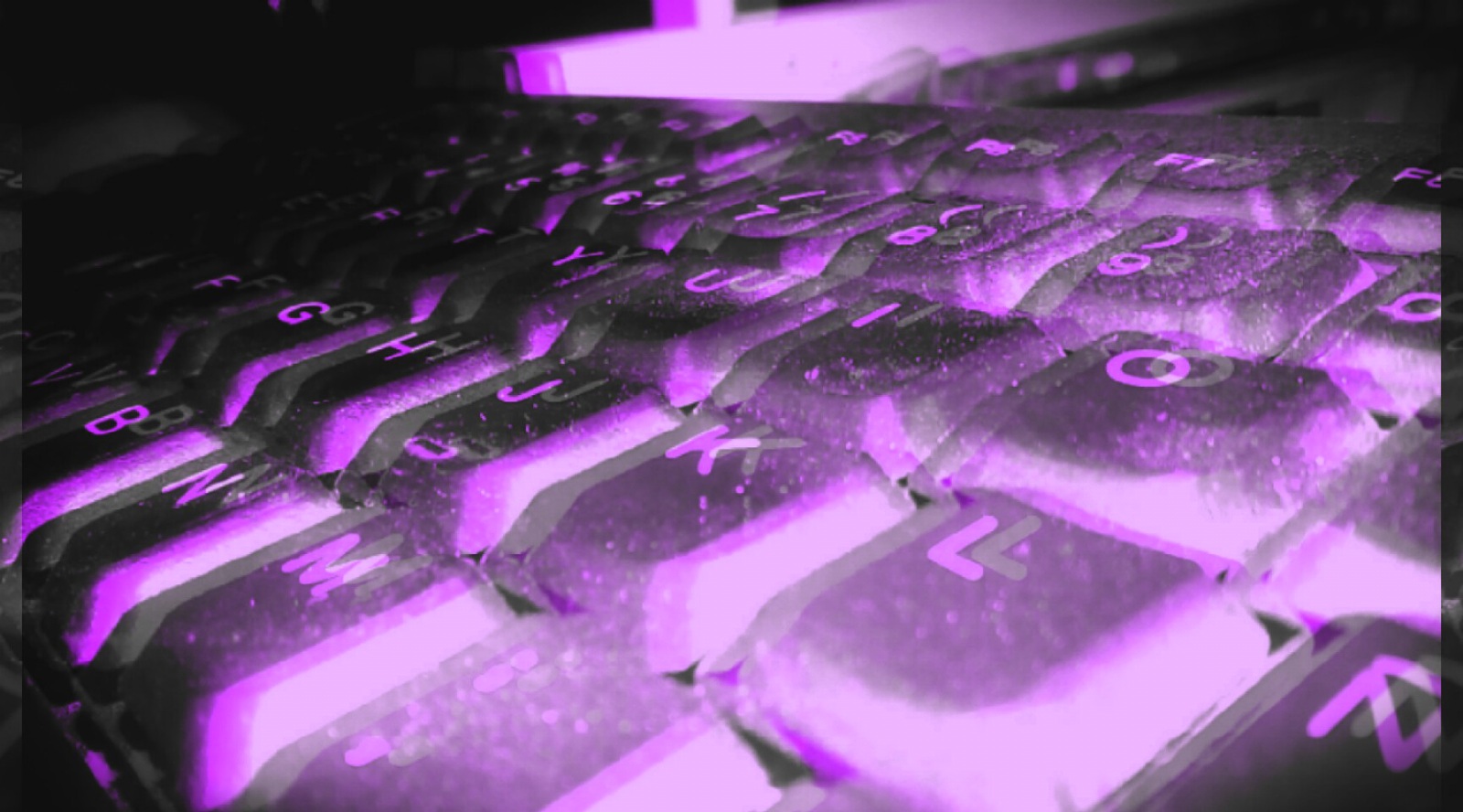 Wallpaper mechanical keyboard, lights 1600x888 darkleader 1282307