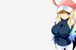 Get Wallpaper Wallpaper Kobayashi San Chi No Maid Dragon Simple Background Quetzalcoatl Kobayashi San Chi No Maid Dragon 3840x2160 Crichton79 1455759 Hd Wallpapers Wallhere For Free