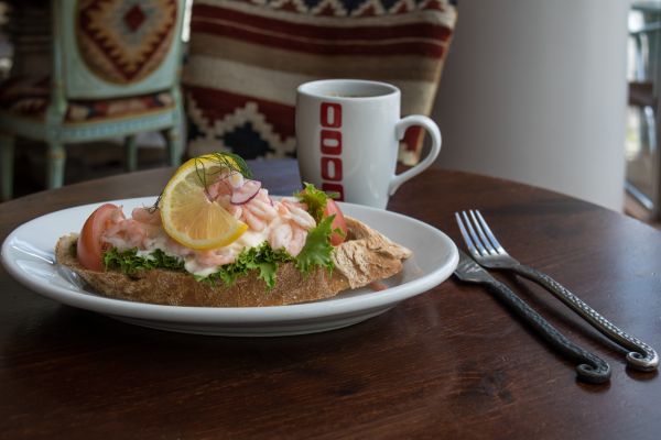 coffee, breakfast, food, meat, restaurant, lunch