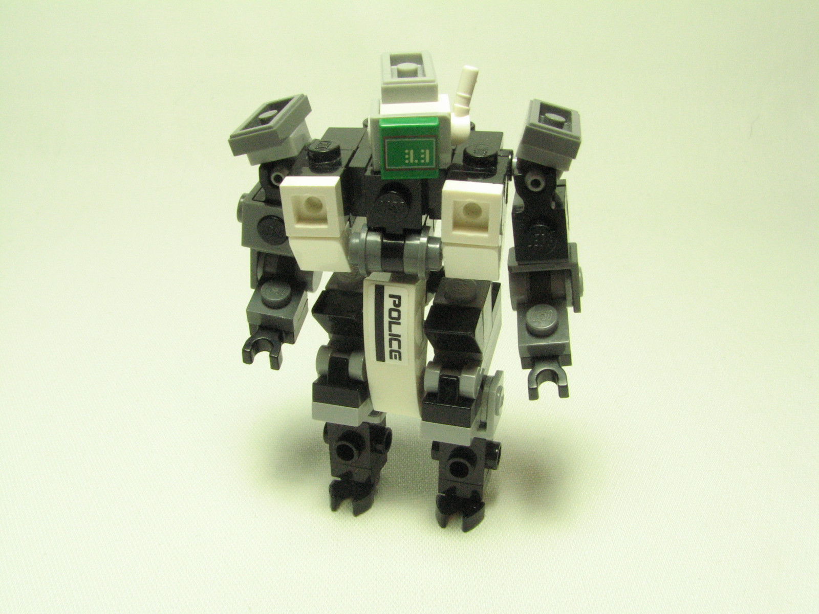 bílý, Černá, Cihlový, temný, Šedá, zbraně, LEGO, policie, trubci, brickarms