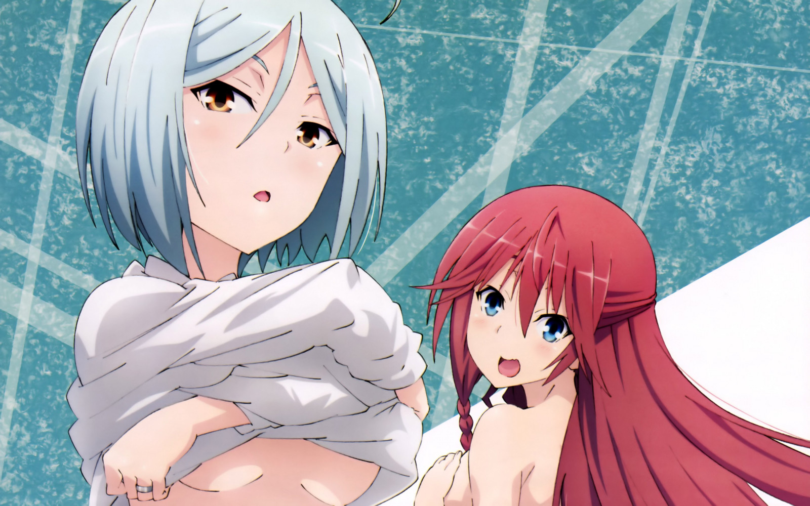 ilustrace, anime, anime dívky, umělecká díla, kreslená pohádka, černé vlasy, vlasy, Trojice Seven, Asami Lilith, Kannazuki Arin, mangaka