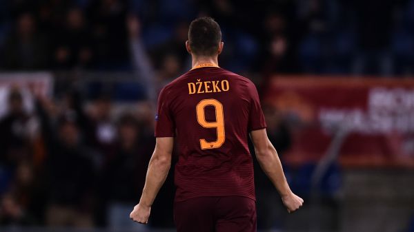AS Roma,asr,Goal,red,Edin D eko,Dzeko