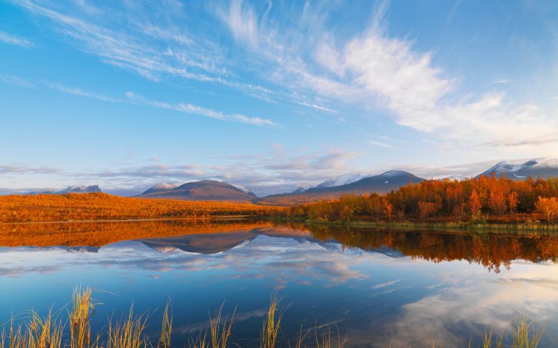 krajina, jezero, Příroda, odraz, nebe, svítání krajina, jezero, Příroda, odraz, nebe, svítání