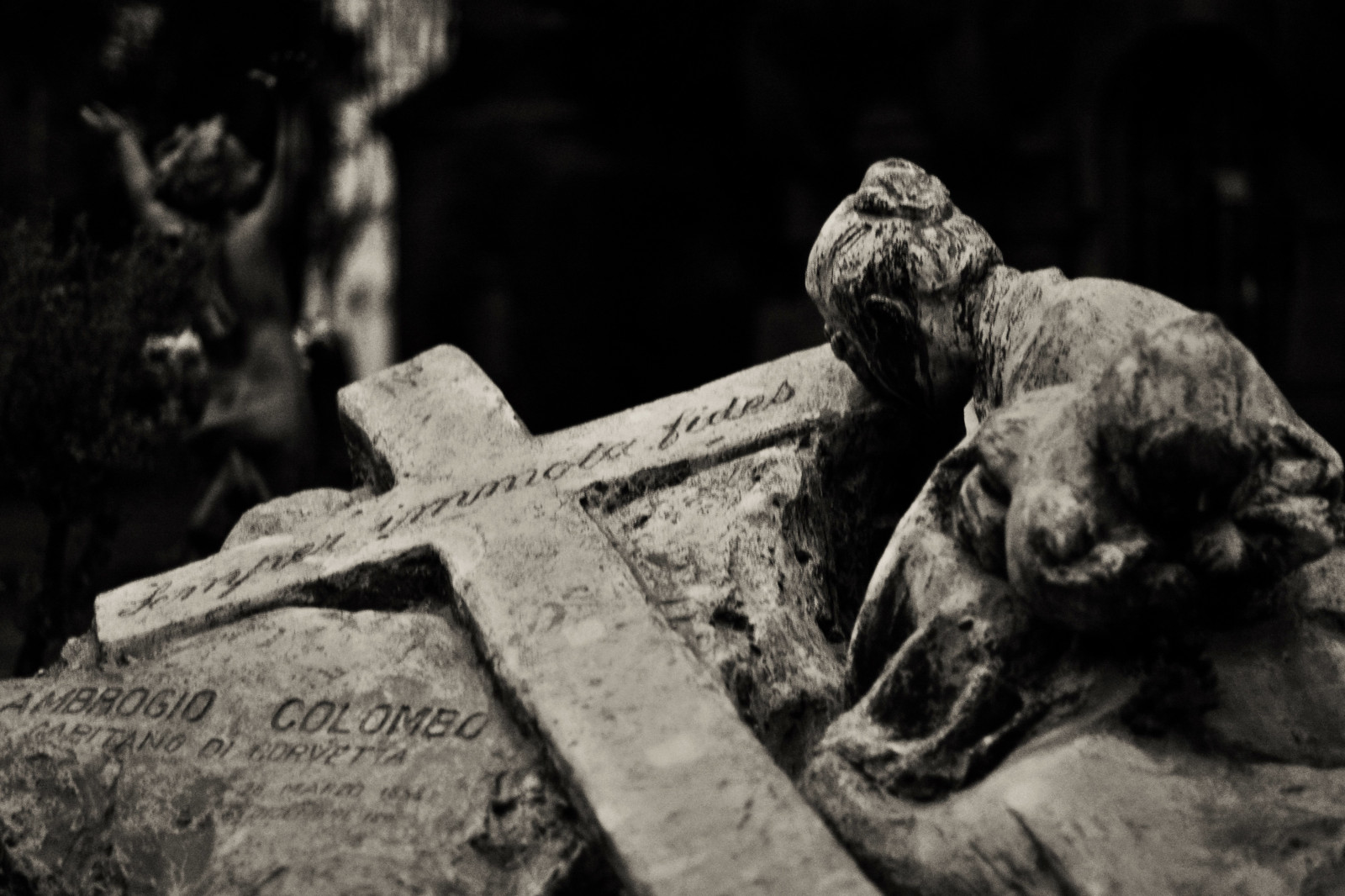 starý, tělesné, Itálie, rozmazat, Milán, černobílý, hřbitov, hrob, hřbitov, socha, detailní, sépie, temný, smutek, 50mm, Mono, Nikon, Italia, hřbitovy, Milano, hrobka, náhrobek, gotický, obilí, dramatický, sochy, Rozmazané, Graves, mlhavý, drama, tóny, Trudi, statua, lombardia, sochy, Hrobky, BNW, 50mmf14, Cimitero, blackandwhites, Seppia, chuchyard, cimiteromonumentale, nikond7100, trudiphotography