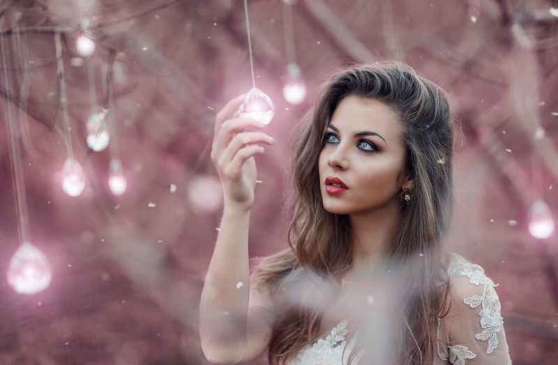 ženy, model, portrét, fotografování, svítilna, móda ženy, model, portrét, fotografování, svítilna, móda