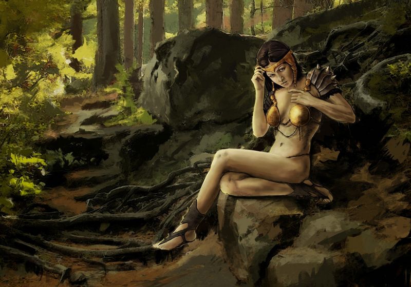 women, fantasy art, artwork, mythology, forest, jungle women, fantasy art, artwork, mythology, forest, jungle