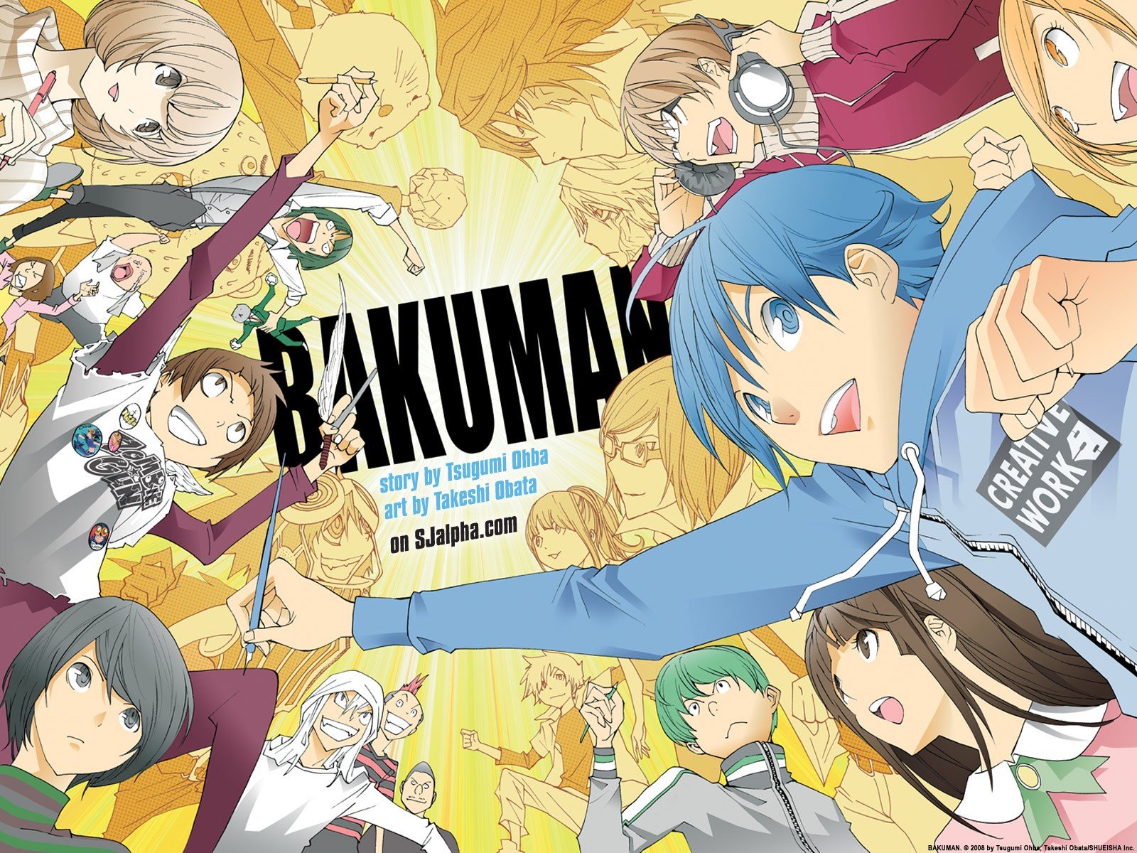 Wallpaper Wallpaper 1600x1200 Px Anime Bakuman Kaya Miyoshi Kazuya Desktop Wallpaper