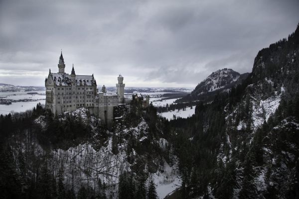 landmark,Neuschwanstein Castle,Germany,castle,Europa,Bavaria