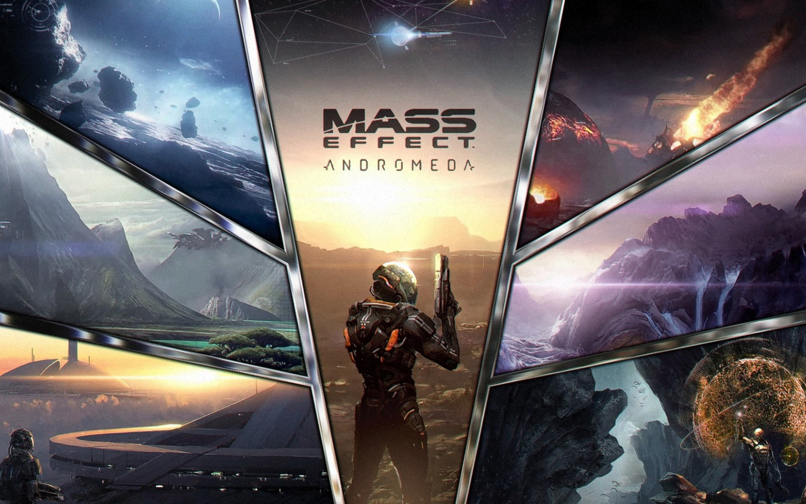 Masseffekt, plads, køretøj, Andromeda, Electronic Arts, Bioware, skærmbillede, computer tapet, atmosfære af jord, pc spil