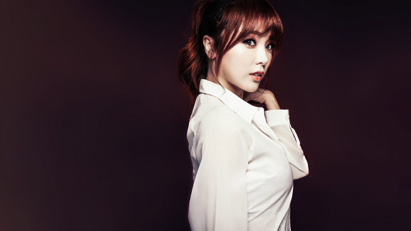 bianca, donne, modello, ritratto, asiatico, fotografia, cantante, moda, coreano, K pop, primavera, Persona, cantando, Hong Jin Young, ragazza, bellezza, acconciatura, fotografia di ritratto, servizio fotografico, vestito formale