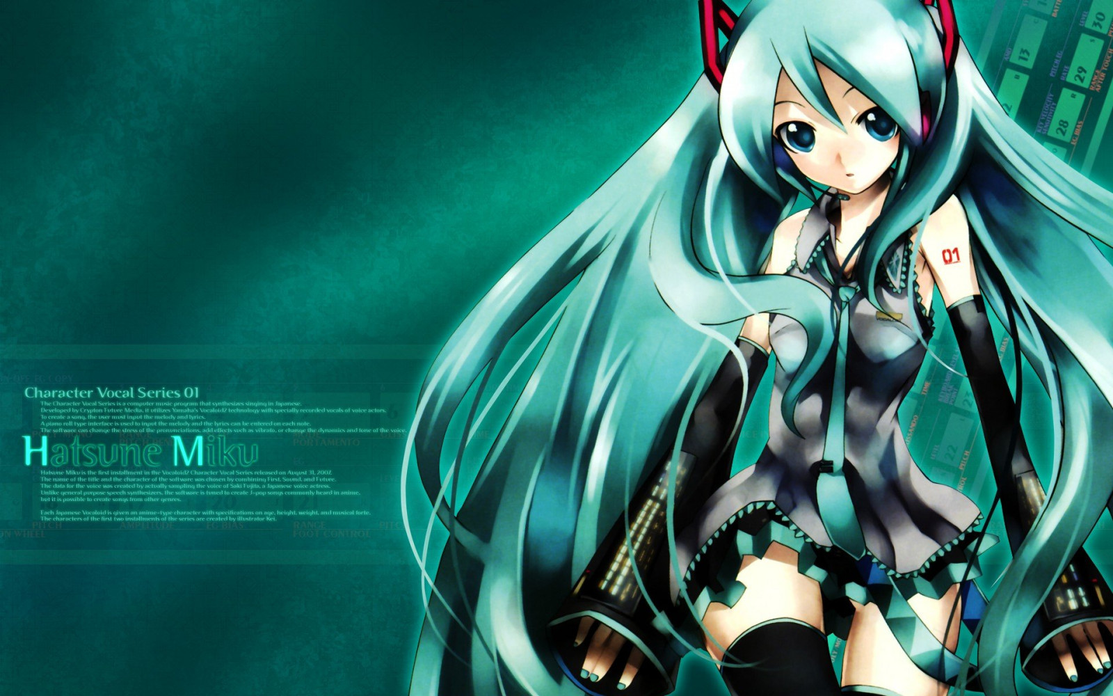 1920x1200 px, 初音ミク, ボーカロイド