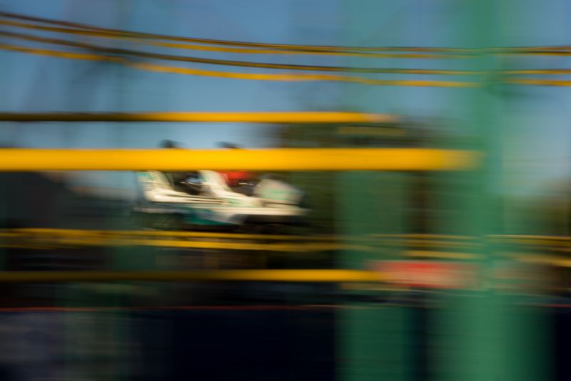 leggero, giallo, verde, riflessione, linea, cielo