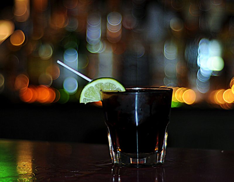 heijastus,vihreä,yö-,keltainen,ilta,juoda