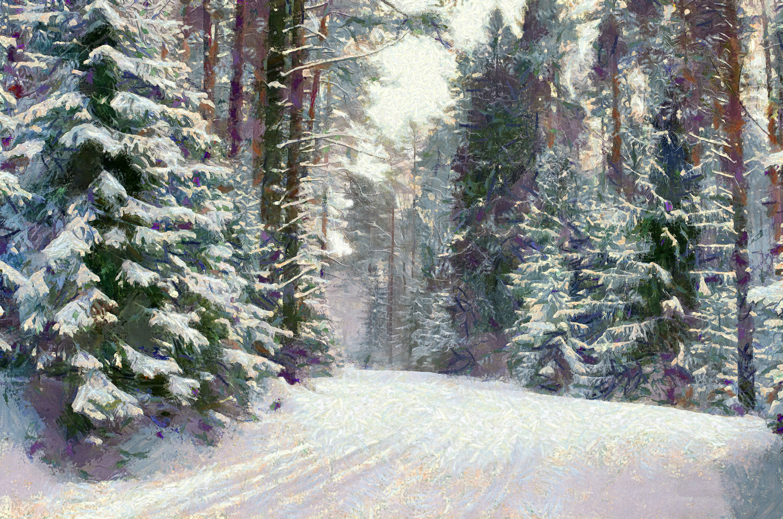 digitale, kalevvask, postelaborato, incavo, Photoshop, manipolazione fotografica, Digiart, photoart, pittorica, artistico, creativo, Estonia, inverno, la neve, foresta, hss, ownphotoandcreation, myownphoto