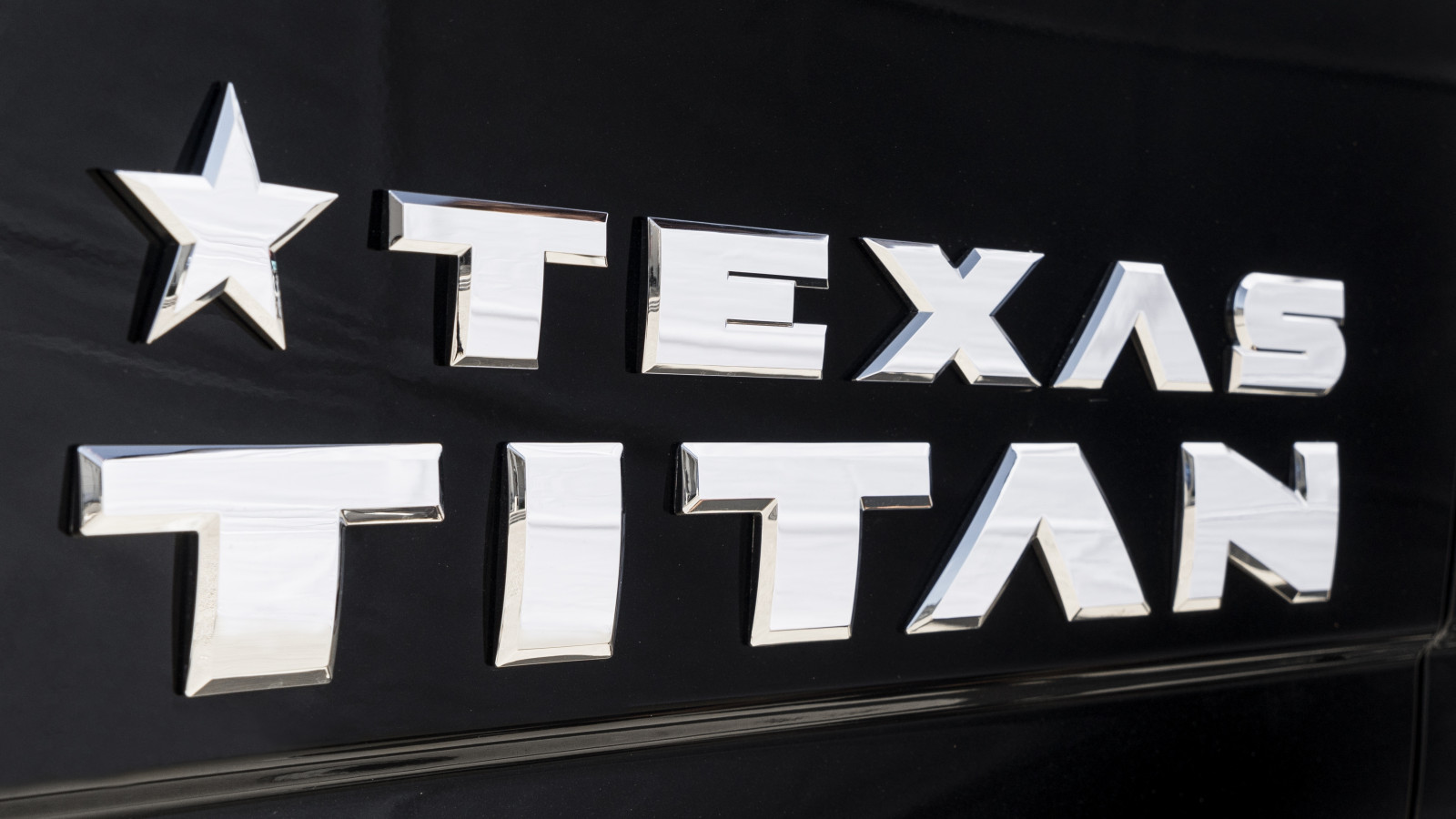 Černá, auto, vozidlo, podepsat, Nissan, značka, prapor, netcarshow, netcar, obrázky vozidel, photo auto, 2017, Texas Titan, symbol, číslo, automobilový exteriér, font, signage, státní poznávací značka