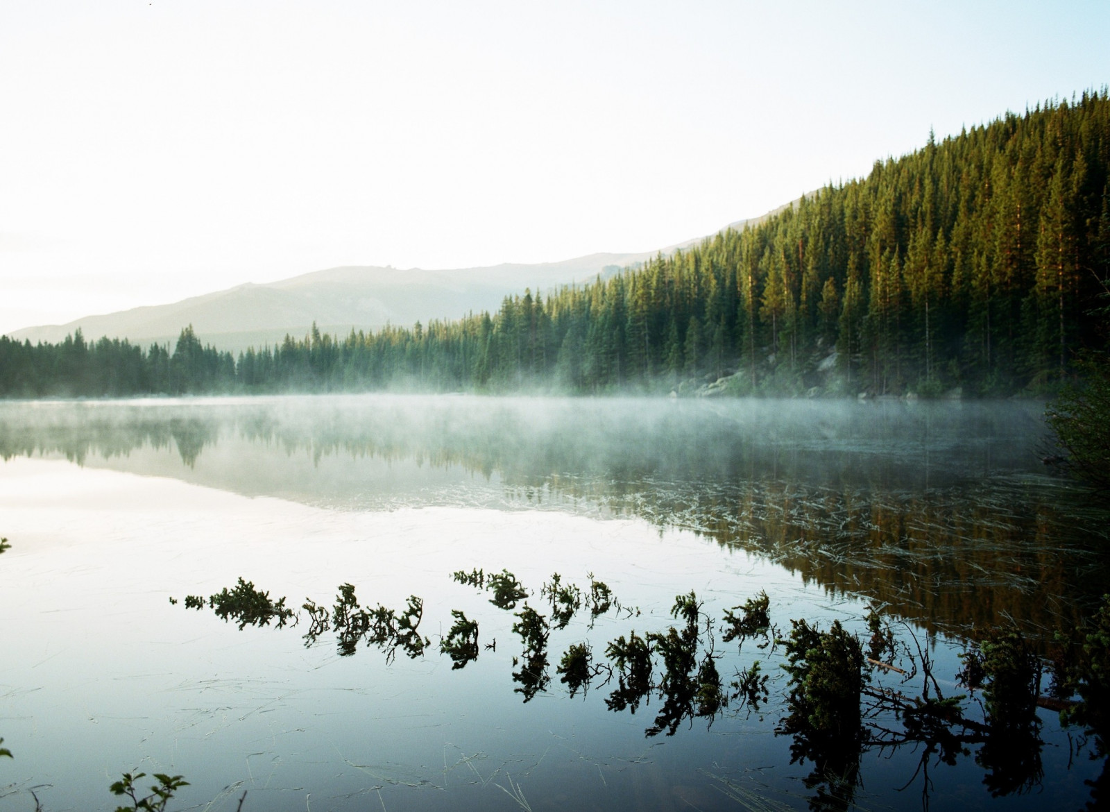 sollys, landskab, Skov, sø, vand, natur, afspejling, fotografering, bakker, morgen, tåge, flod, Nationalpark, ødemark, Dam, Colorado, Rocky Mountains, træ, tåge, bjerg, daggry, reservoir, loch, levested, atmosfærisk fænomen, krop af vand