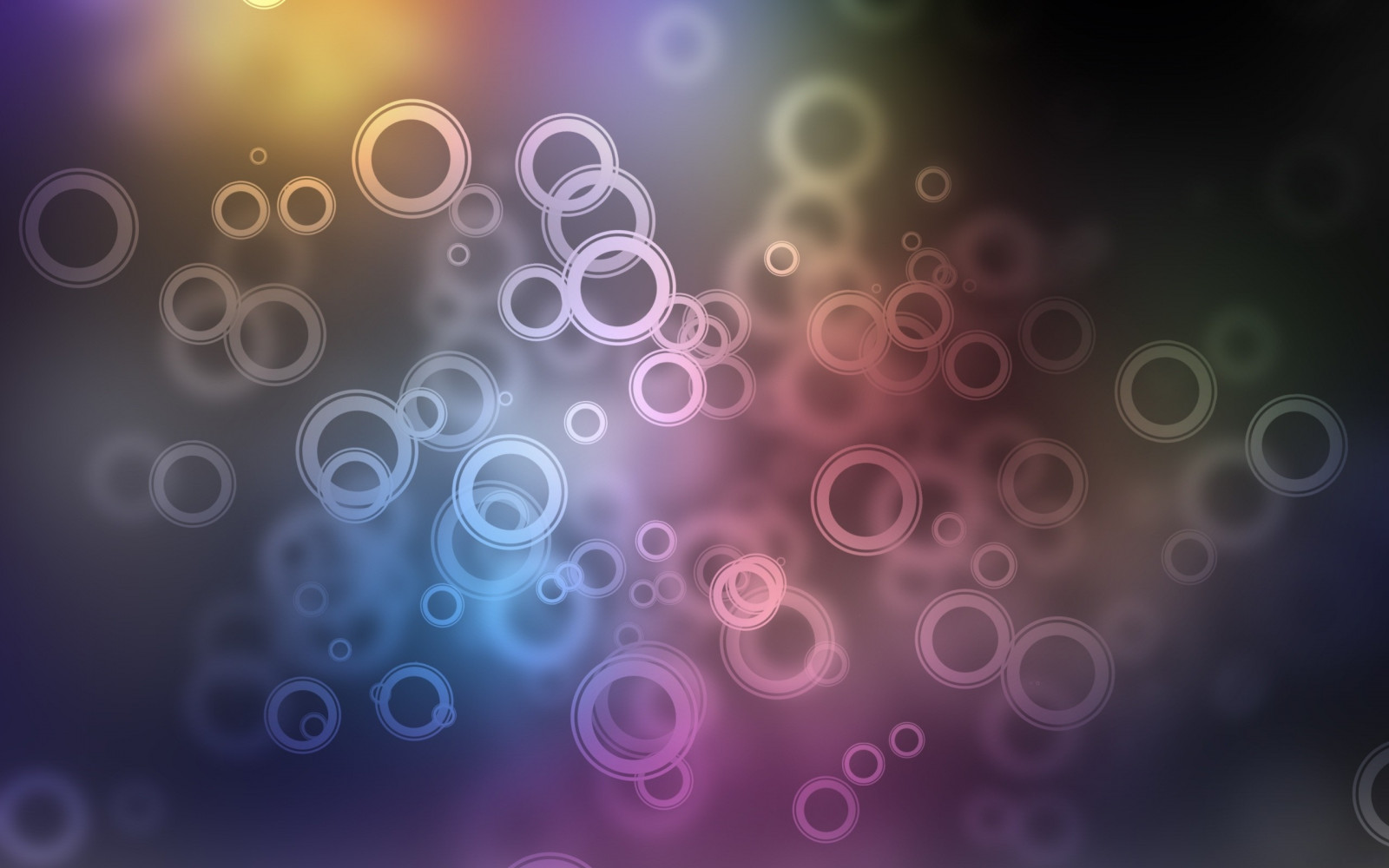 Wallpaper : highlights, circles, colorful, shade 2560x1600 ...