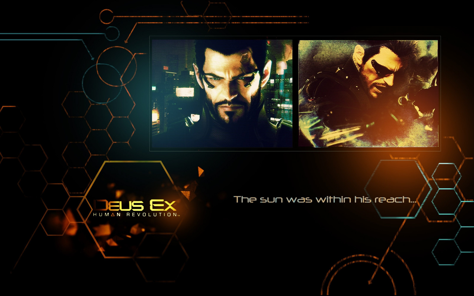 การปฏิวัติมนุษย์ Deus Ex, อดัมเซ่น, ดู, ภาพ, กราฟิก
