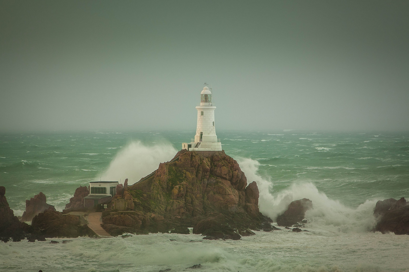 krajina, moře, záliv, voda, Skála, pobřeží, písek, pláž, věž, pobřeží, útes, maják, Kánon, horizont, pelerína, Terén, trikot, 5 d, oceán, vlna, atmosférický jev, tělo z vody, mořská vlna, Normanské ostrovy