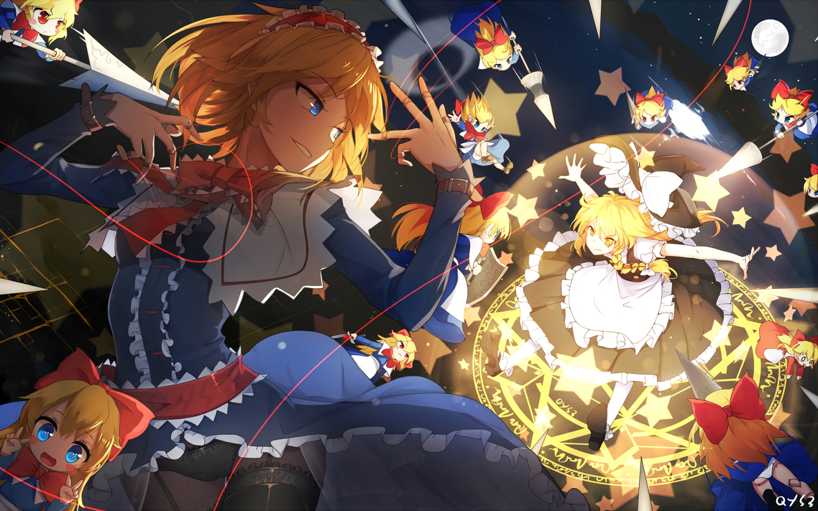 QYS3, Touhou, Alice Margatroid, Kirisame Marisa