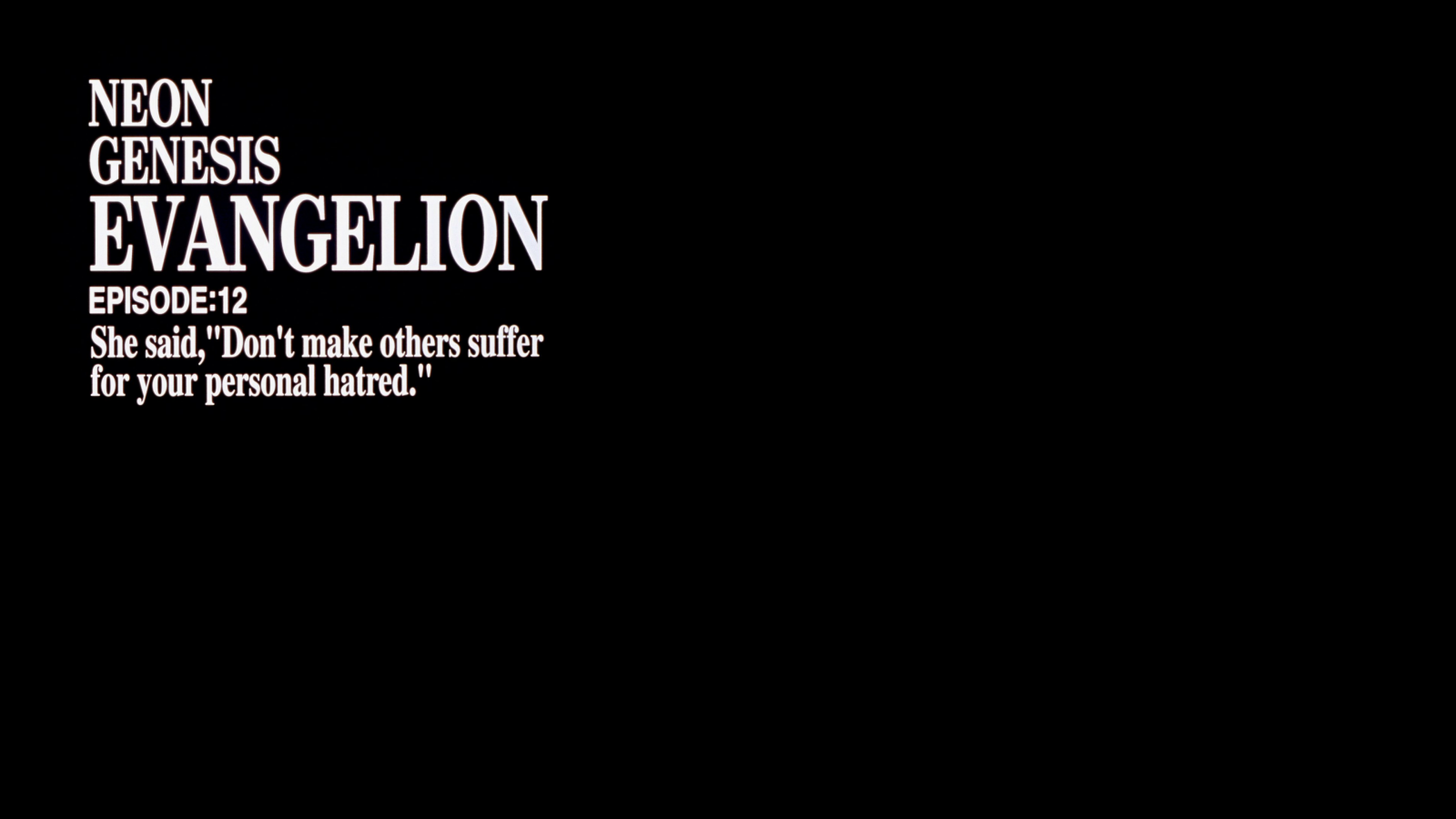 Wallpaper : Neon Genesis Evangelion, anime, Anime screenshot, black ...