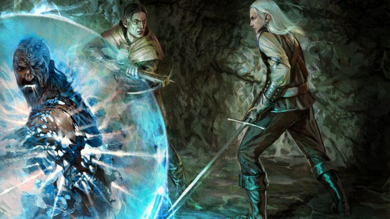 The Witcher, Geralt di Rivia, mitologia, Azar Javed, immagine dello schermo, sfondo del computer The Witcher, Geralt di Rivia, mitologia, Azar Javed, immagine dello schermo, sfondo del computer